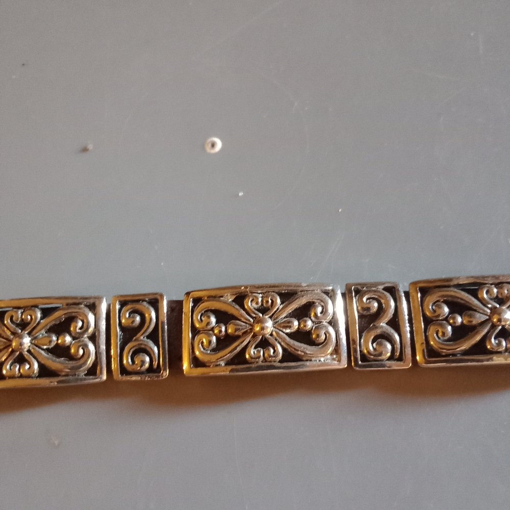 Silver and Gold Tone Bracelet